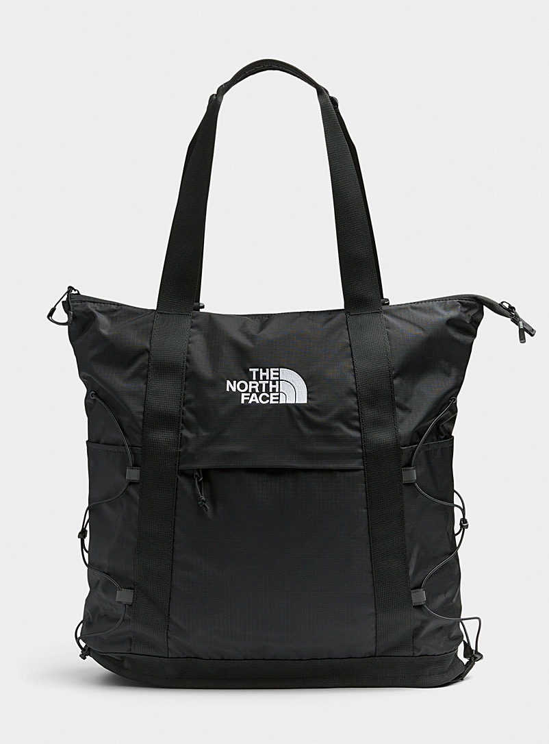 The North Face Black Borealis tote bag for men