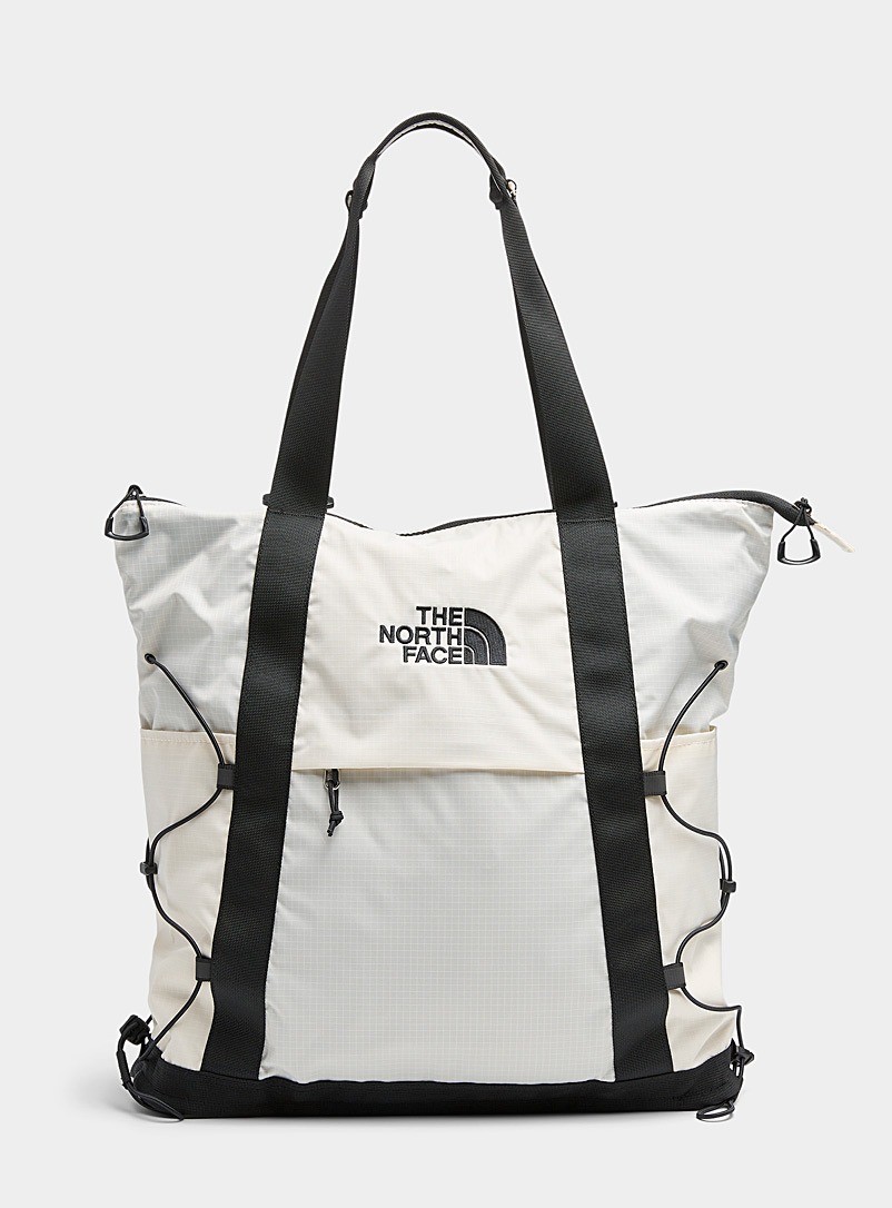 The North Face Off White Borealis tote bag for men