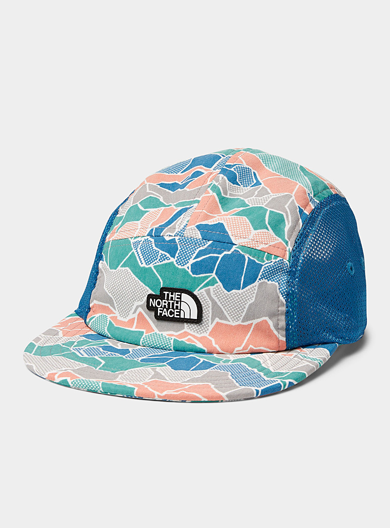 The North Face Patterned Blue Class V 5-panel mesh cap for women