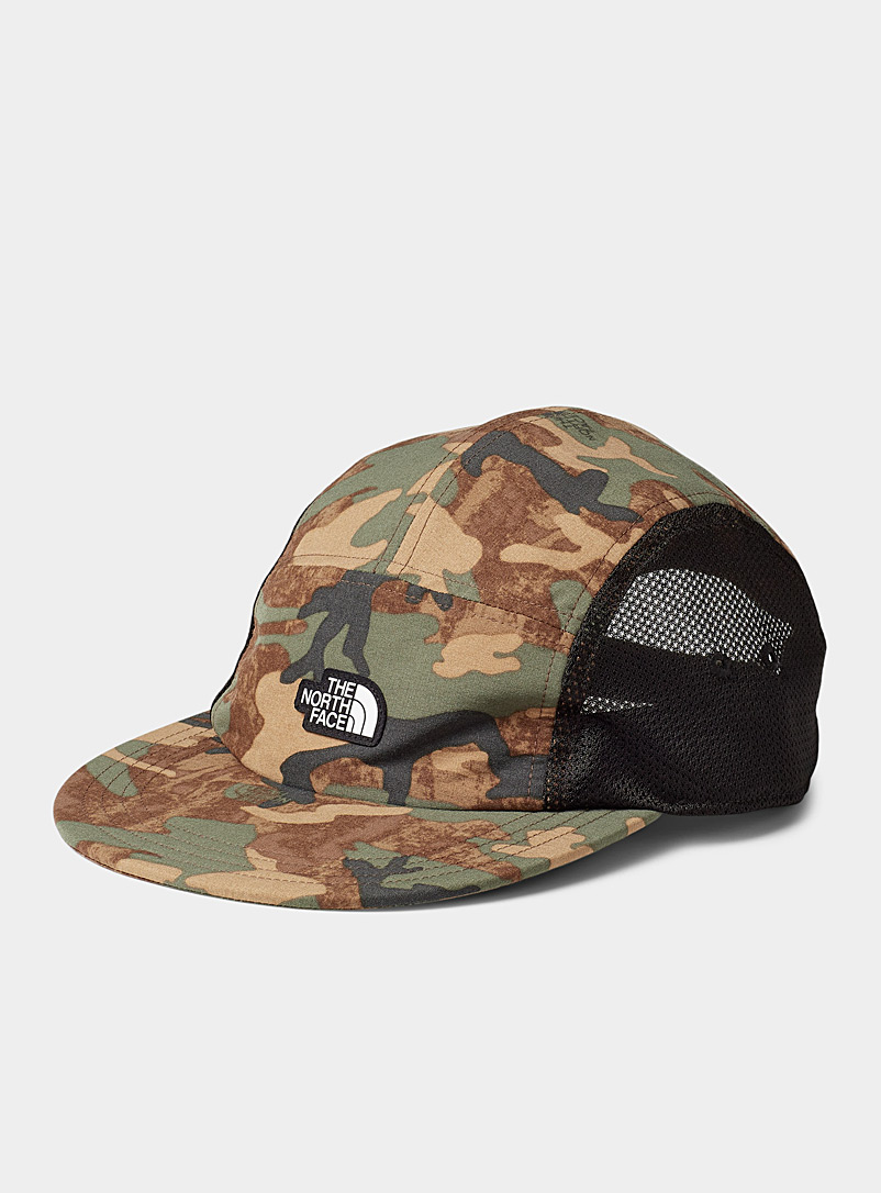 The North Face Patterned Green Class V mesh-panel cap for men