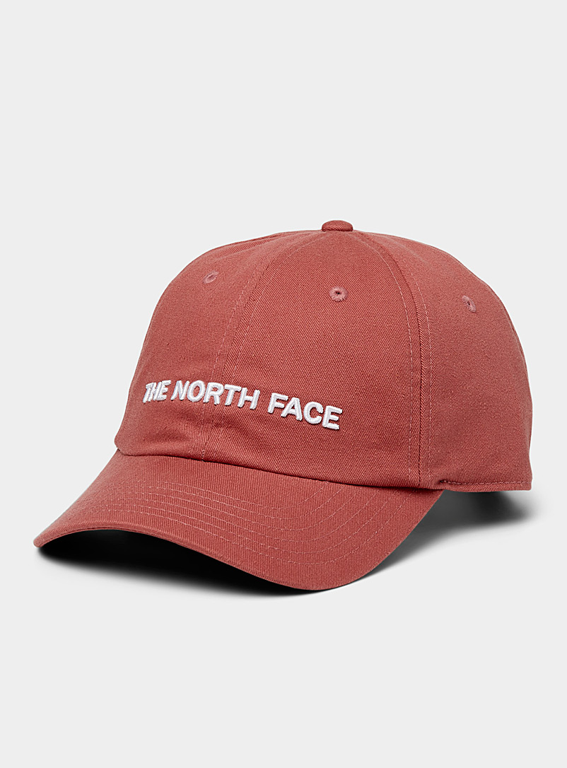The North Face Peach Minimalist baseball logo cap for women