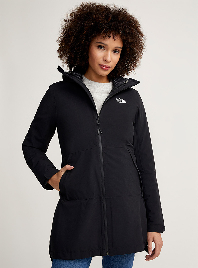 The North Face Black ThermoBall 3-in-1 parka for women