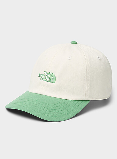 Embroidered logo two-tone cap