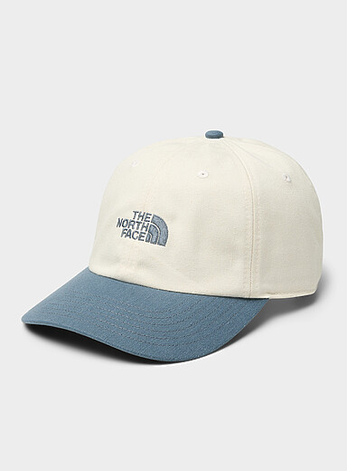 Embroidered logo two-tone cap