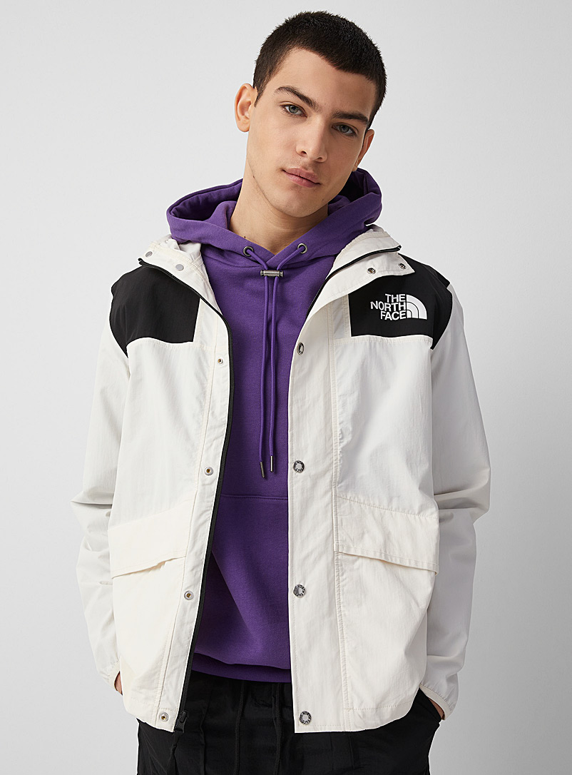 The North Face Patterned White '86 Mountain wind jacket for men