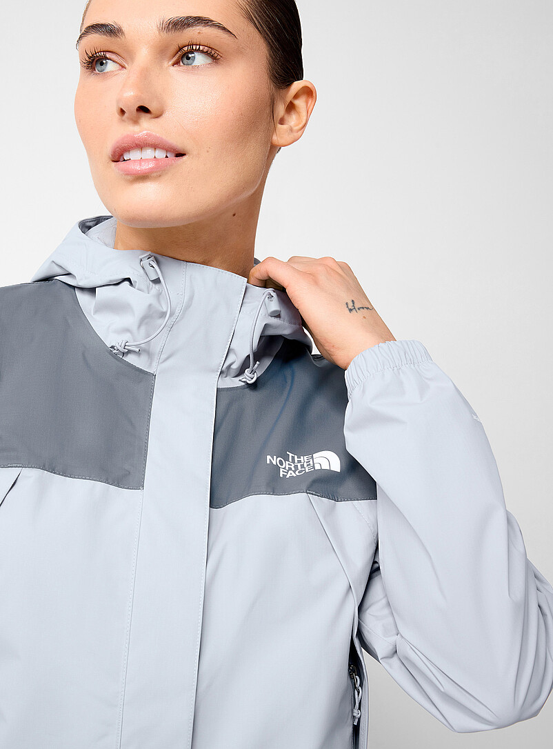 The North Face: L'imperm&eacute;able &agrave; capuche Antora Vert pour femme
