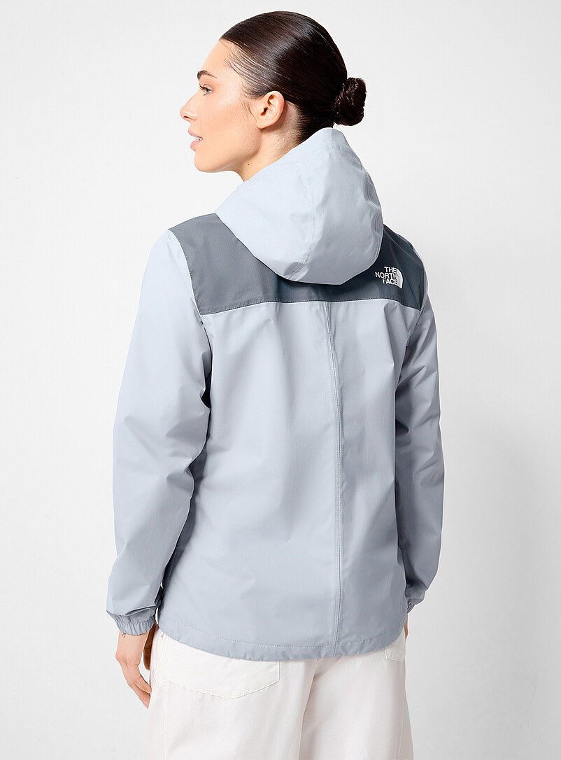 The North Face: L'imperm&eacute;able &agrave; capuche Antora Vert pour femme