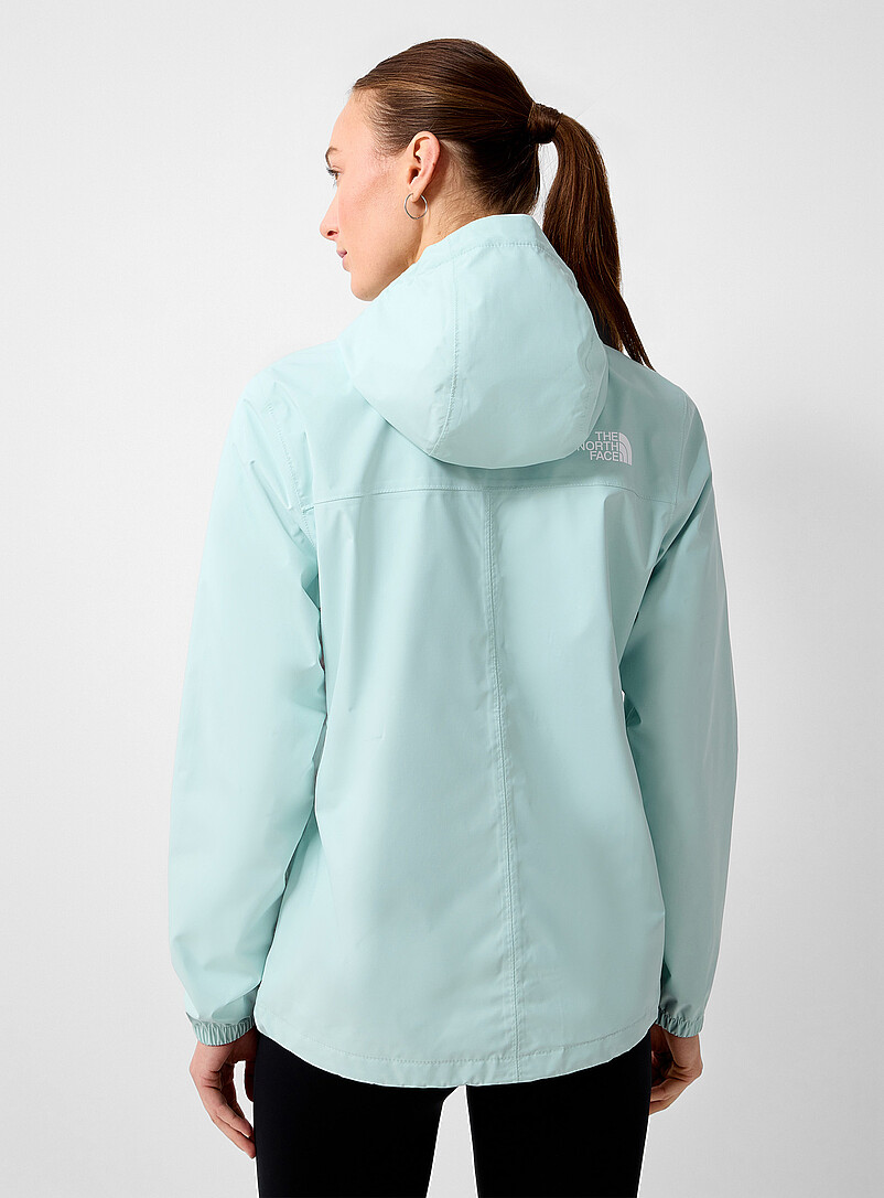 The North Face: L'imperm&eacute;able &agrave; capuche Antora Vert pour femme