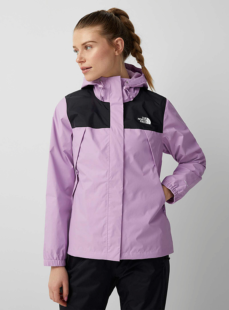 The North Face Lilacs Antora hooded raincoat for women