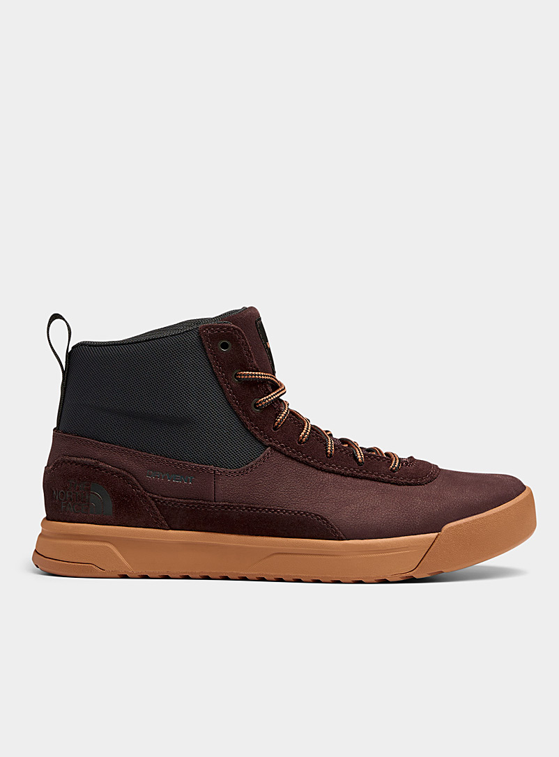The North Face Dark Brown Larimer lace-up ankle boots Men for men