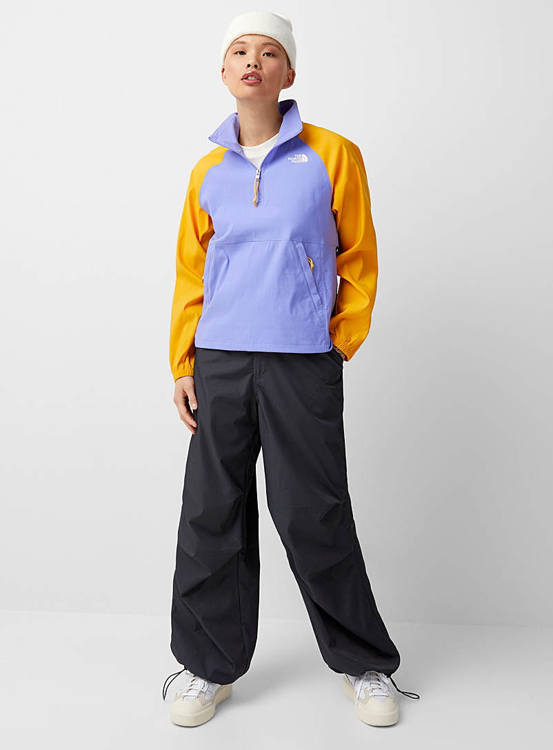 The North Face Blue Class V two-tone pull-over jacket for women