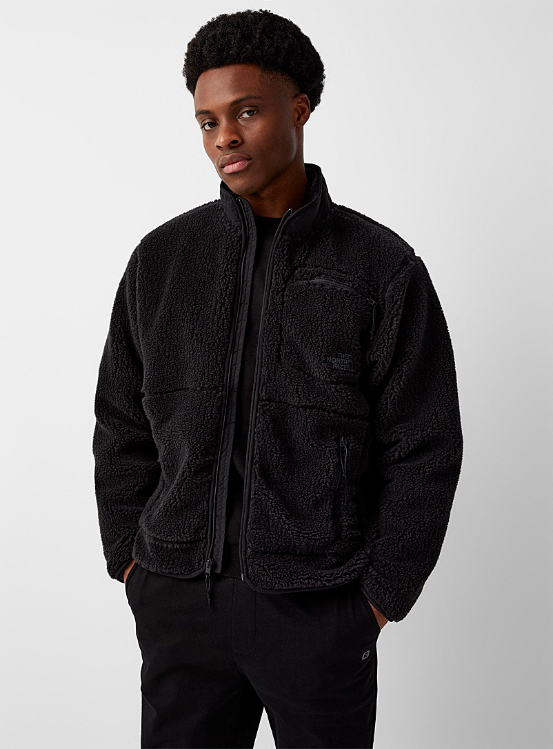 Extreme Pile full-length zip sherpa sweatshirt