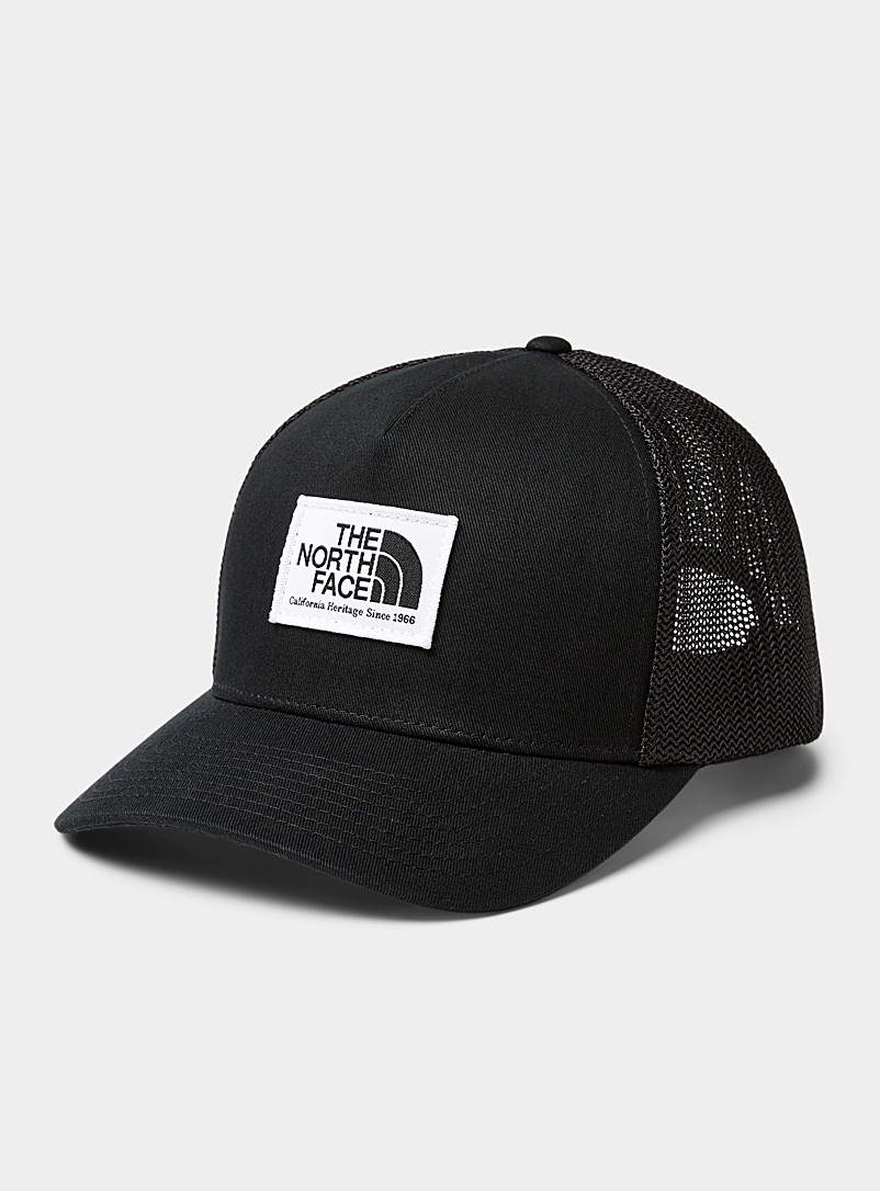 The North Face: La casquette camionneur logo TNF Noir pour homme