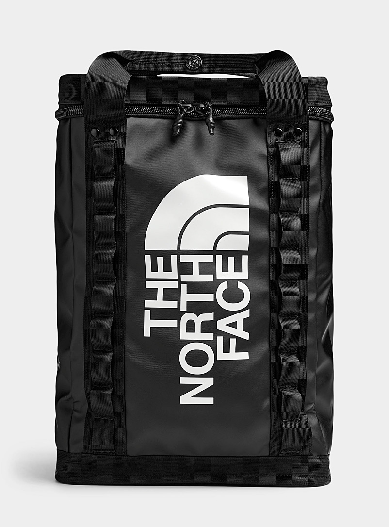 The North Face Black Explore Fusebox backpack for men