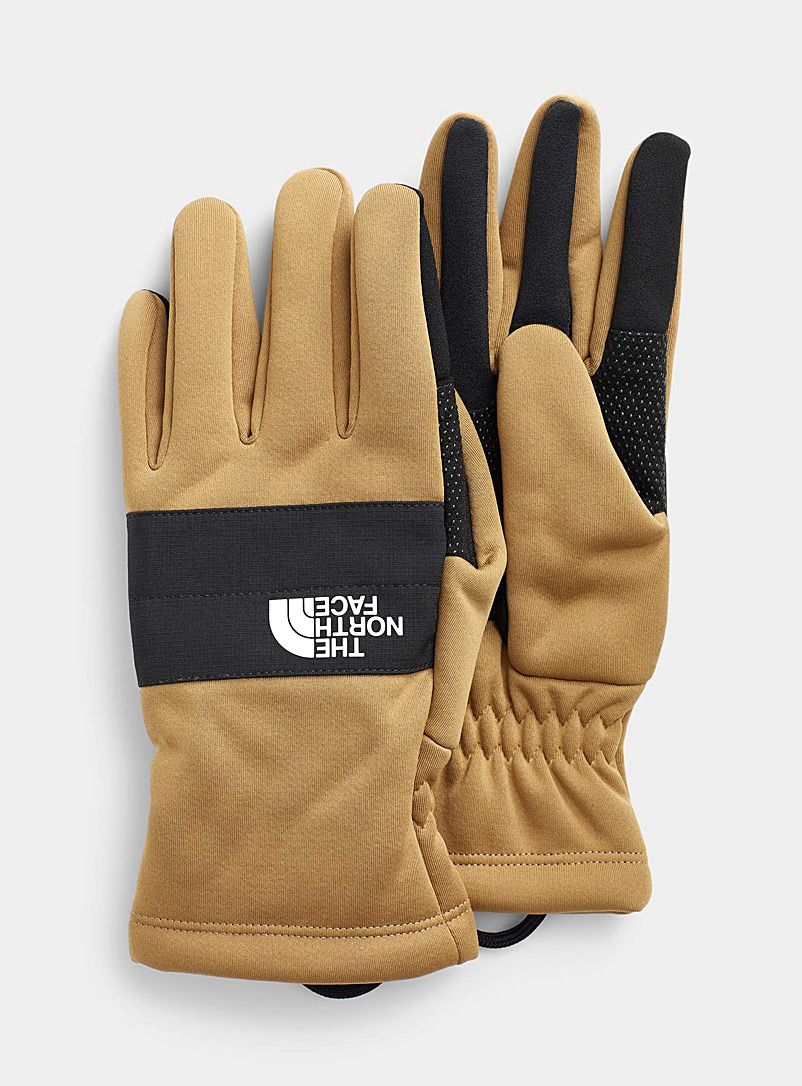 The North Face Medium Brown Sierra tactile gloves for men