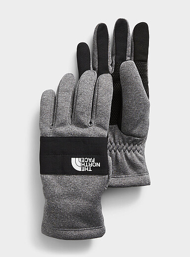 The North Face: Le gant tactile Sierra Gris pour homme