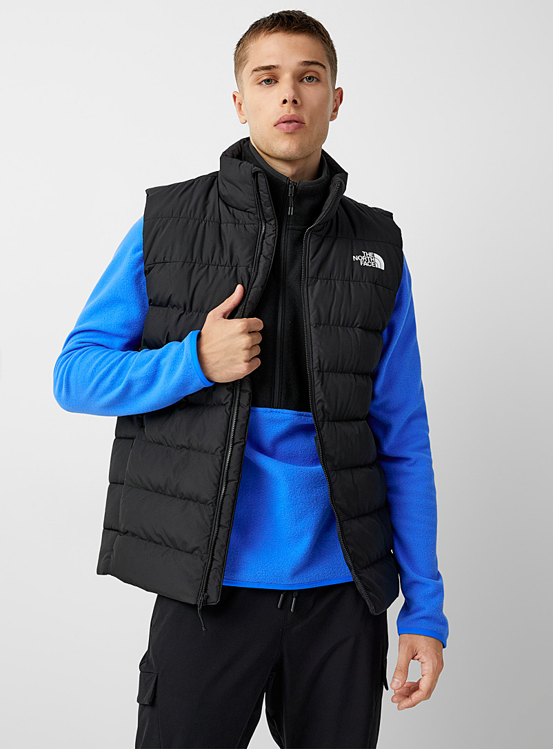 The North Face Black Aconcagua 2 puffer vest Relaxed style for men