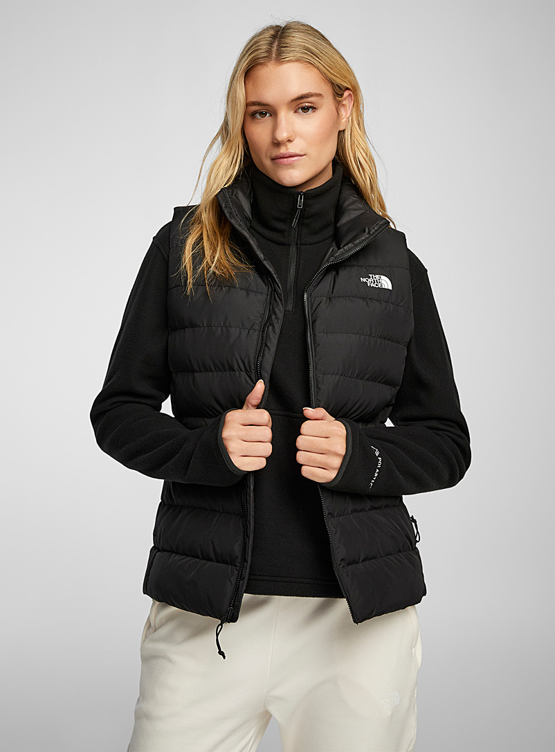 The North Face: La veste matelassée sans manches Aconcagua 2 Noir pour femme