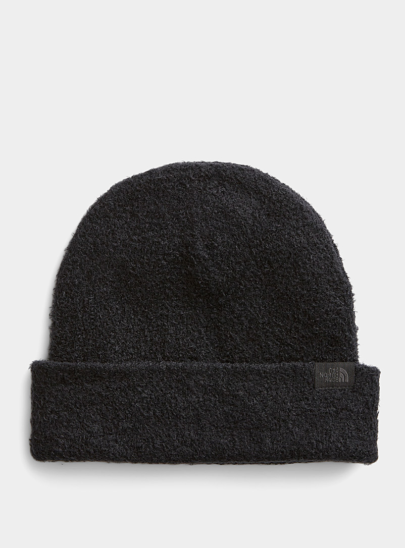 The North Face Black City Plush tuque for women