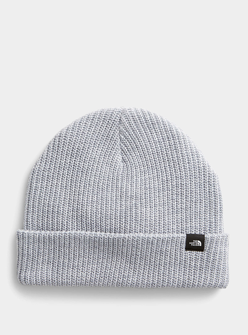 The North Face Light Grey Urban Switch tuque for women