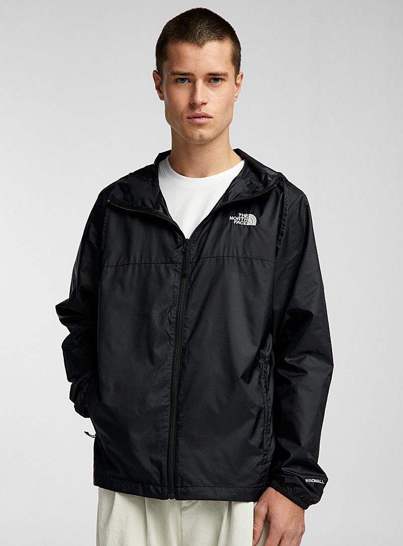 The North Face Black Cyclone 3 lightweight windbreaker for men