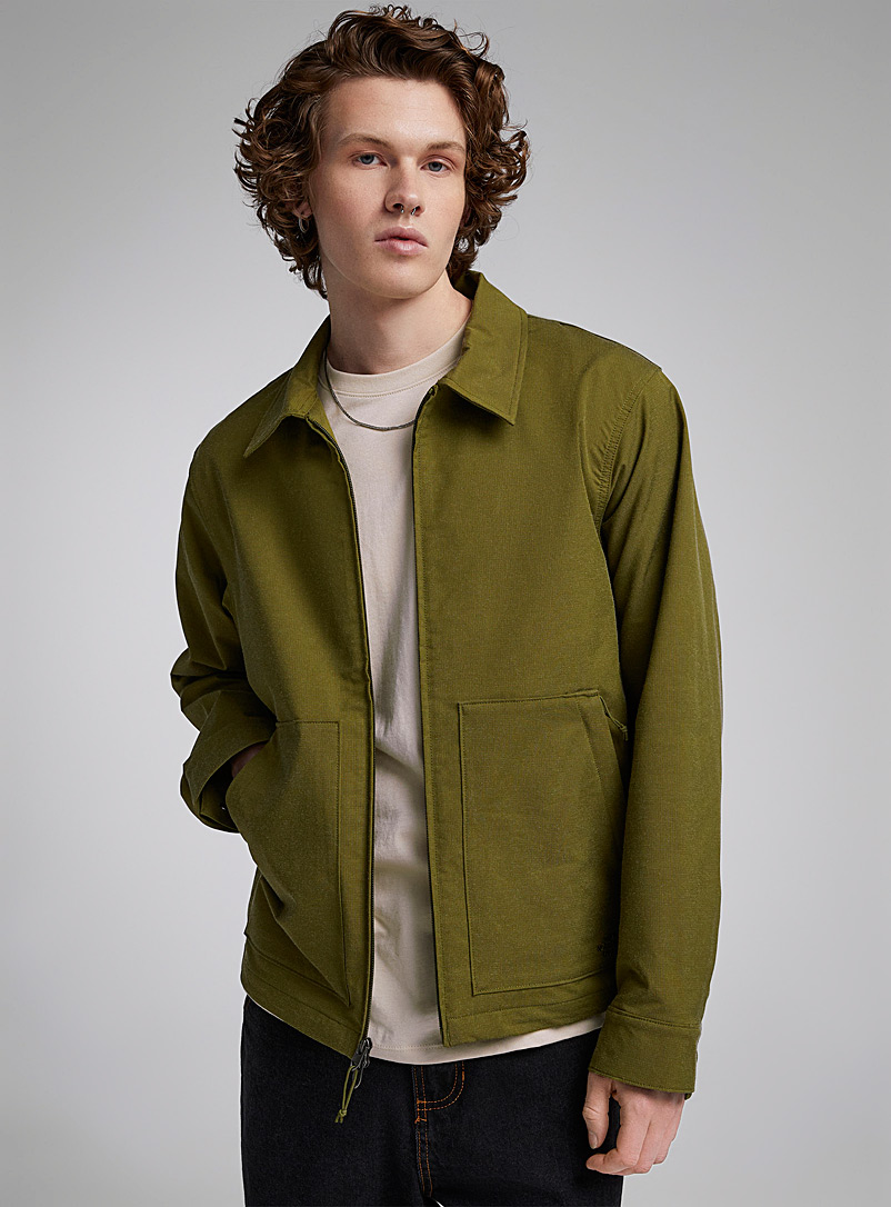The North Face Khaki/Sage/Olive M66 Tek Twill jacket for men
