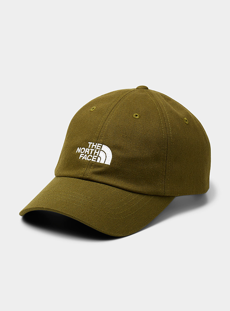 The North Face Green Solid logo cap for men
