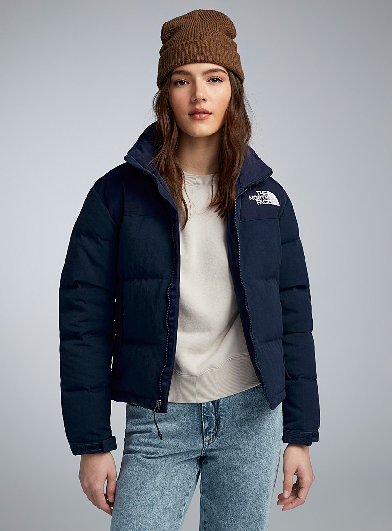 The North Face Navy/Midnight Blue Nuptse 92 quilted jacket for women
