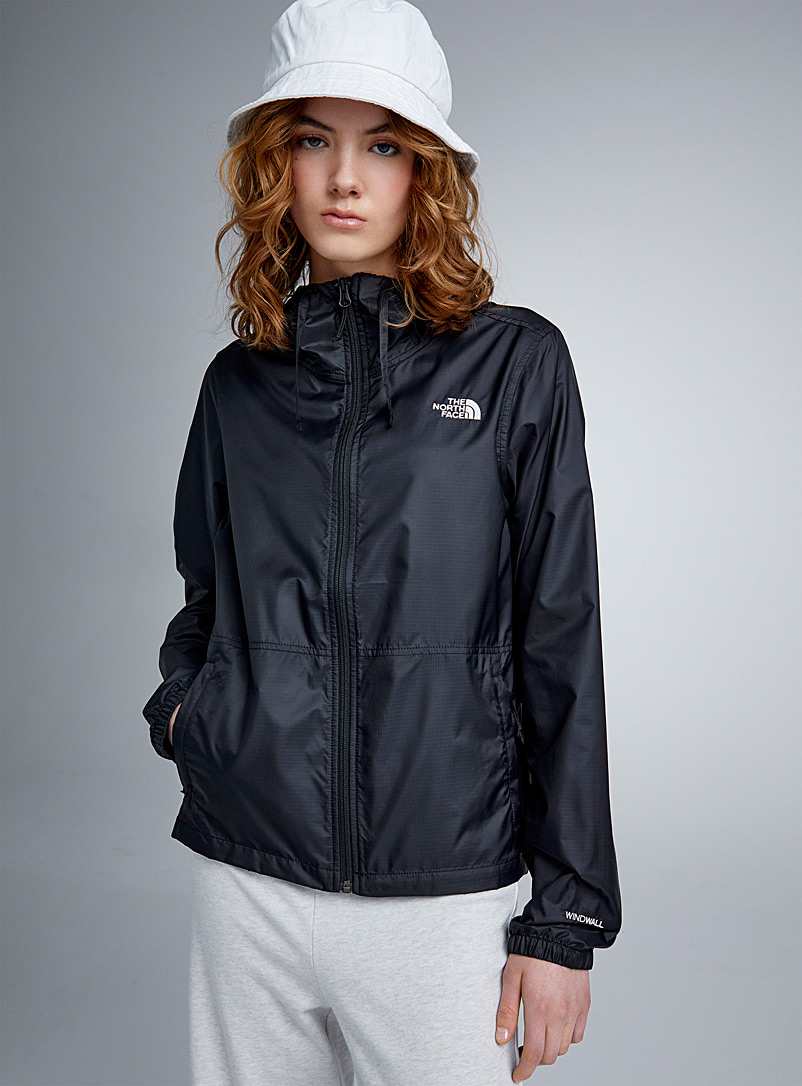 The North Face Black Cyclone lightweight jacket for women