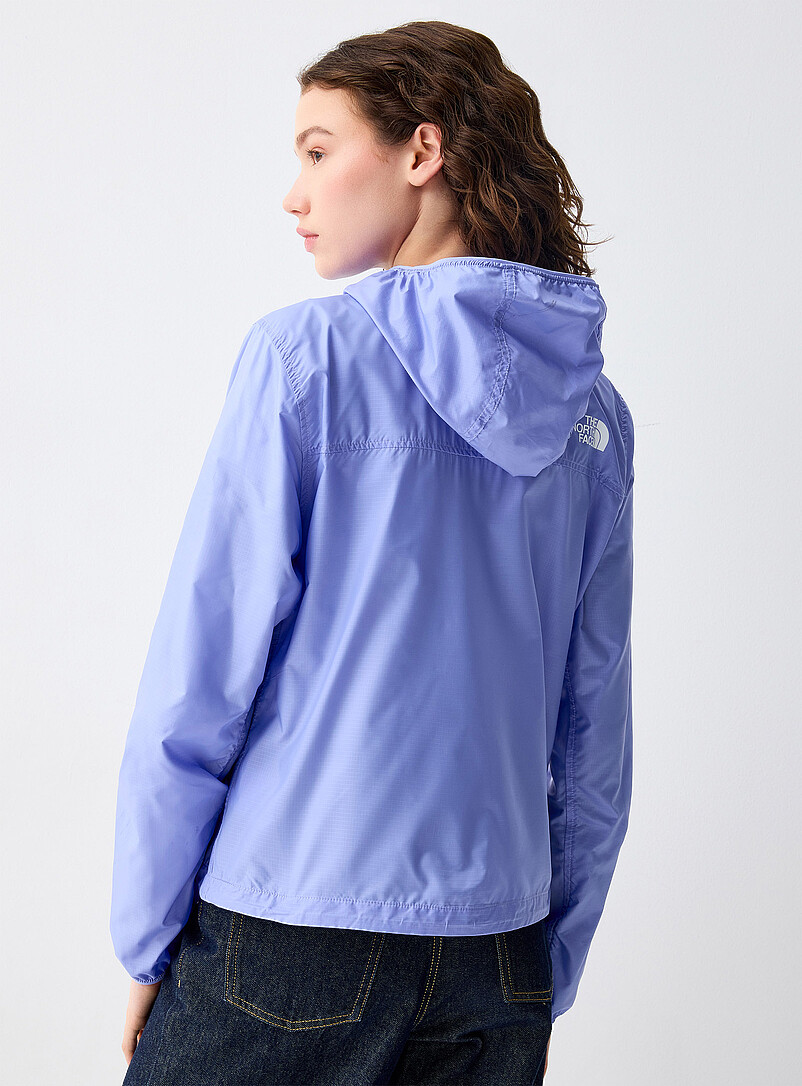 The North Face: La veste l&eacute;g&egrave;re Cyclone Blanc cass&eacute; pour femme