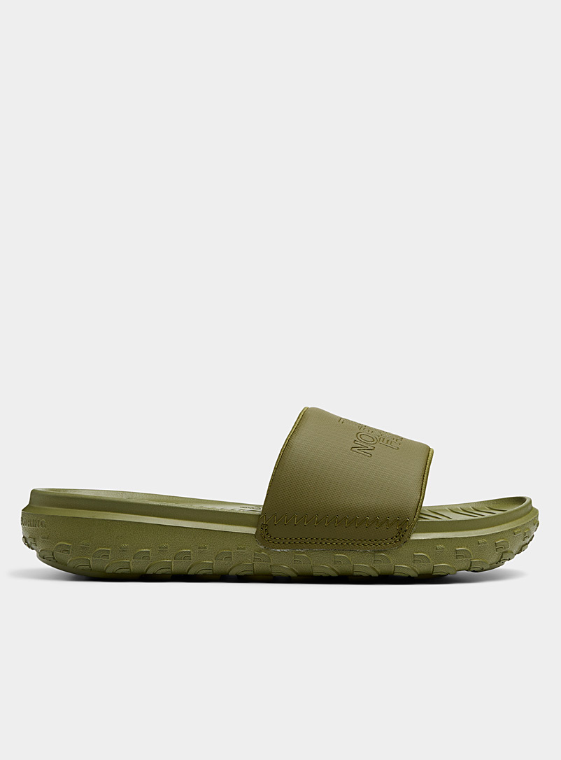The North Face Mossy Green Never Stop slides Men for men