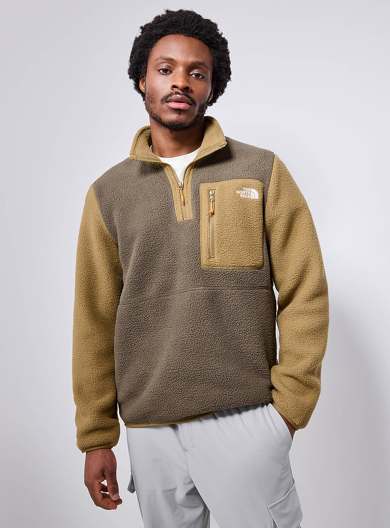 Yumiori zip-neck polar fleece sweater | The North Face | Shop