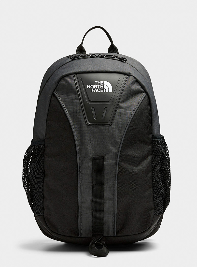 The North Face Black Daypack mesh-pocket backpack for men