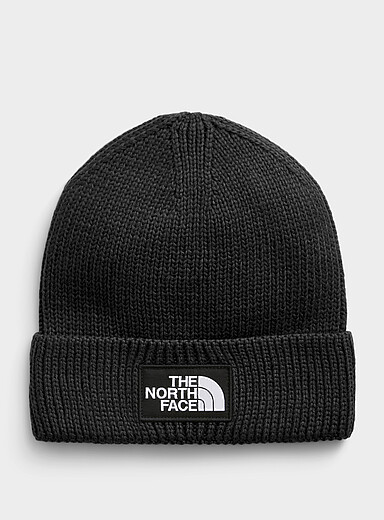 Box Logo ribbed cuffed tuque