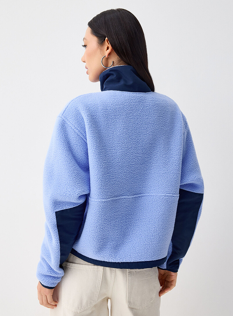 High-pile fleece zipped mock-neck sweater | The North Face