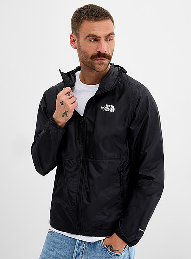 The North Face: Le coupe-vent l&eacute;ger Cyclone Noir pour homme