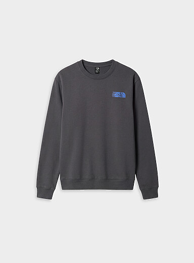 The North Face Charcoal Trail Running Club sweatshirt for men