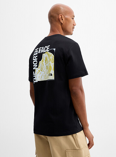 The North Face: Le t-shirt Never Stop Exploring Noir pour homme