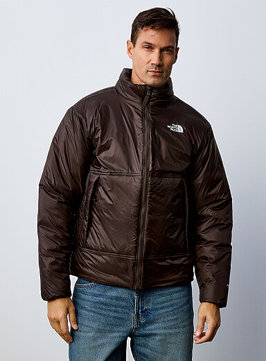 The North Face: Le blouson matelass&eacute; Pertex Explore Chocolat - Espresso pour homme