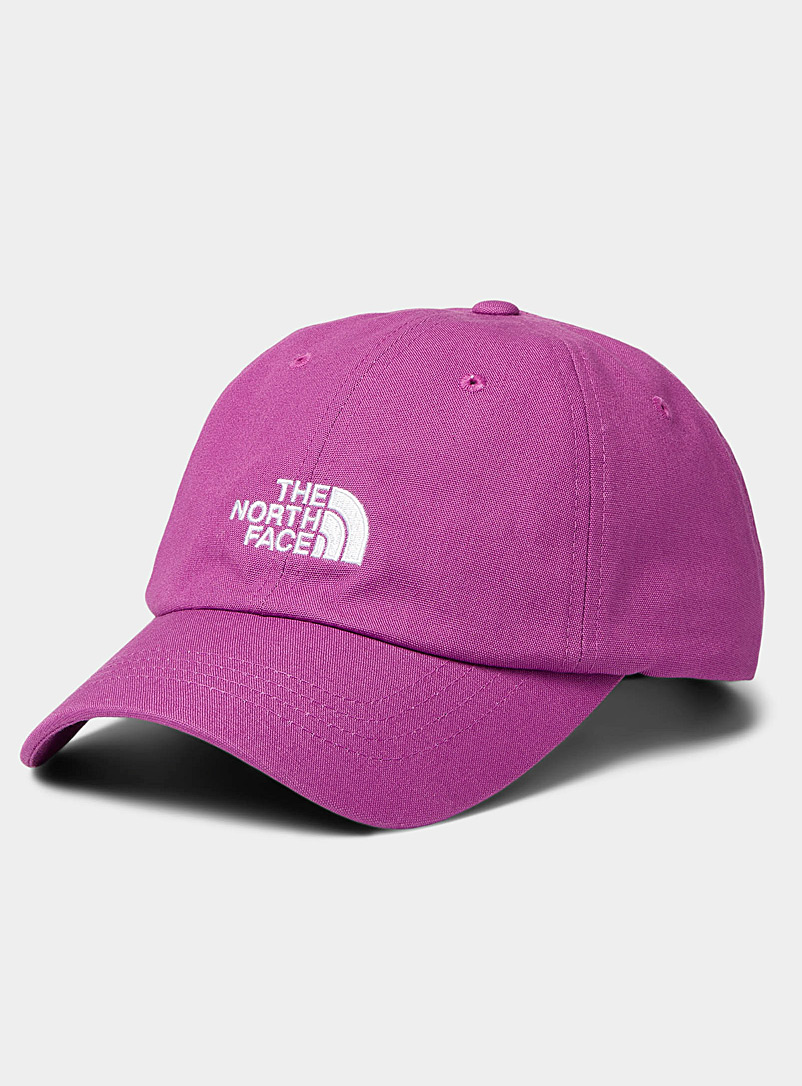 The North Face Purple Cotton signature cap for women