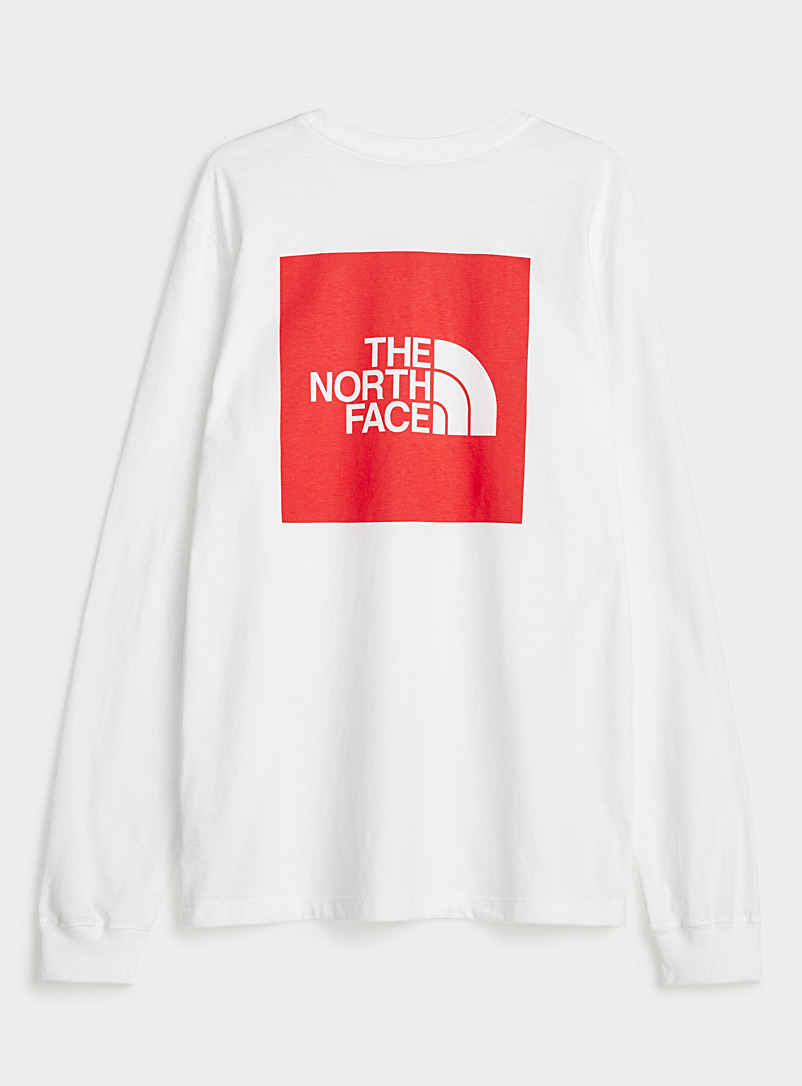 the north face white t shirt