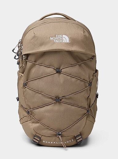 The North Face Burgundy Borealis Luxe backpack for women