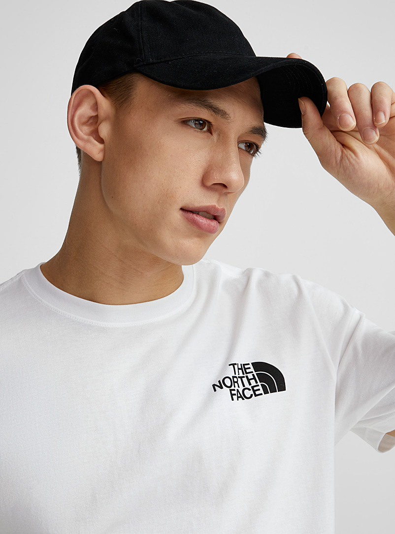 The North Face White Box logo T-shirt for men