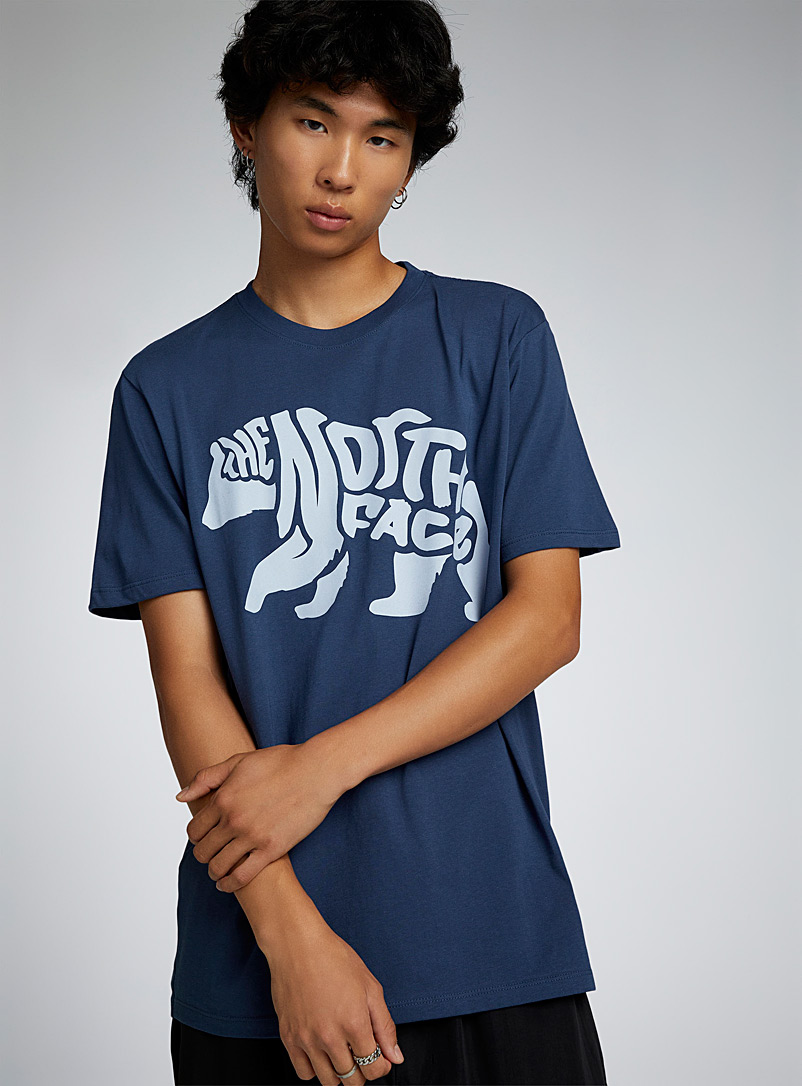 The North Face Blue Bear logo T-shirt for men