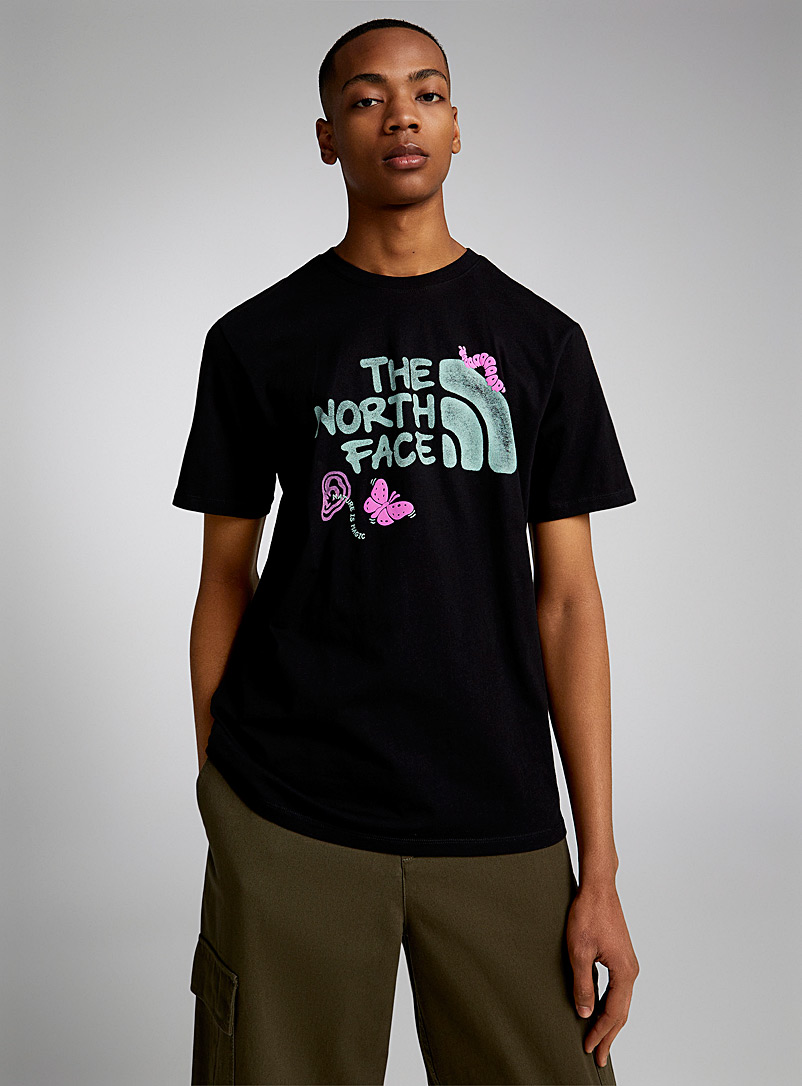 The North Face: Le t-shirt nature magique Noir pour homme