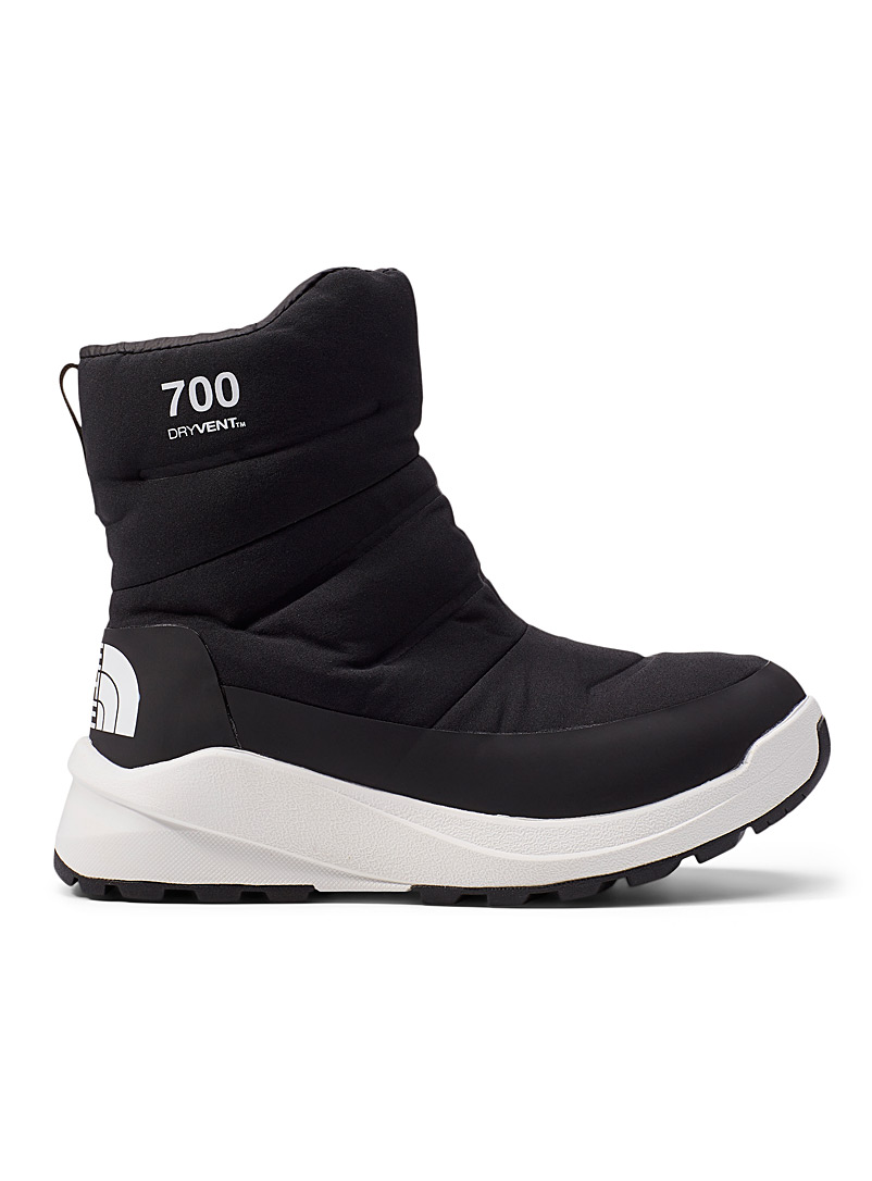 The North Face Black Nuptse II quilted winter boots Women for women
