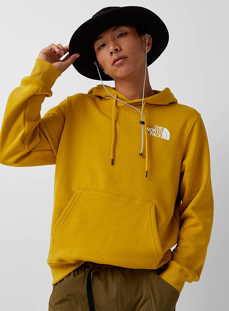 The North Face Golden Yellow Box NSE hoodie for men