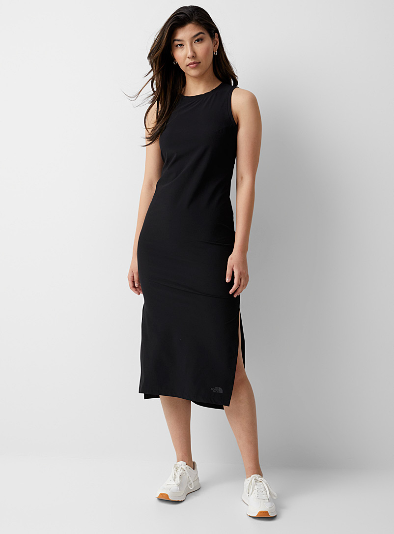 The North Face Black Never Stop Wearing stretch midi dress for women