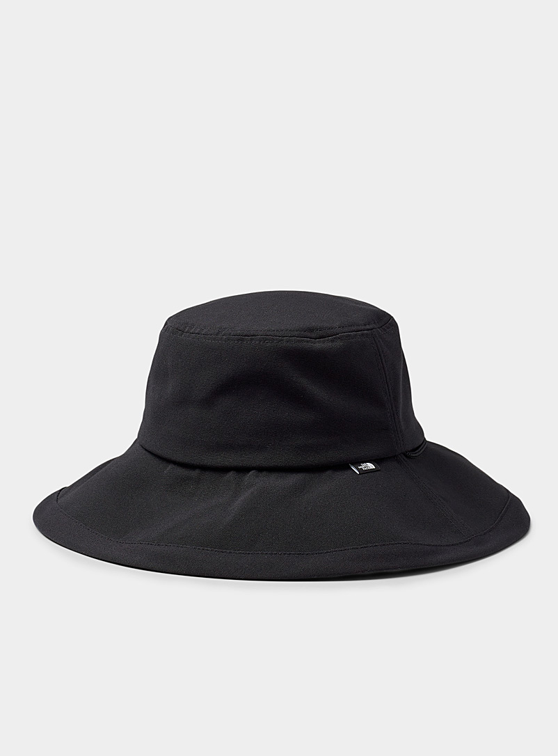 The North Face Black Monochrome fisherman hat for women