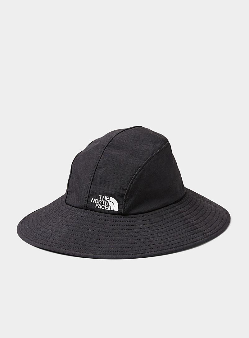 The North Face Black Lightweight canvas fisherman hat for women